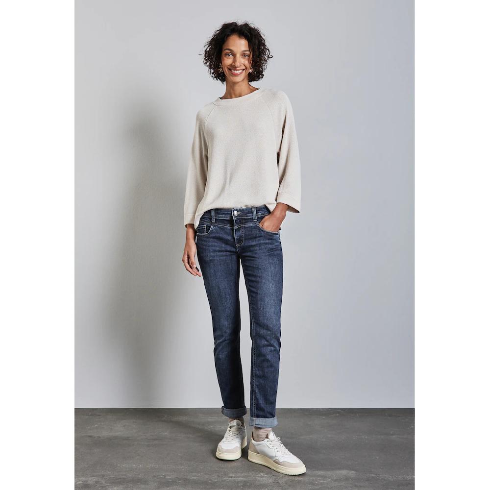 STREET ONE Gerade Jeans Middle Waist Fabrikladen