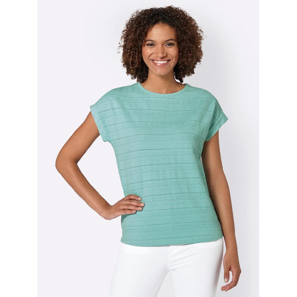 Casual Looks Kurzarmshirt »Shirt« (1 tlg.) Online