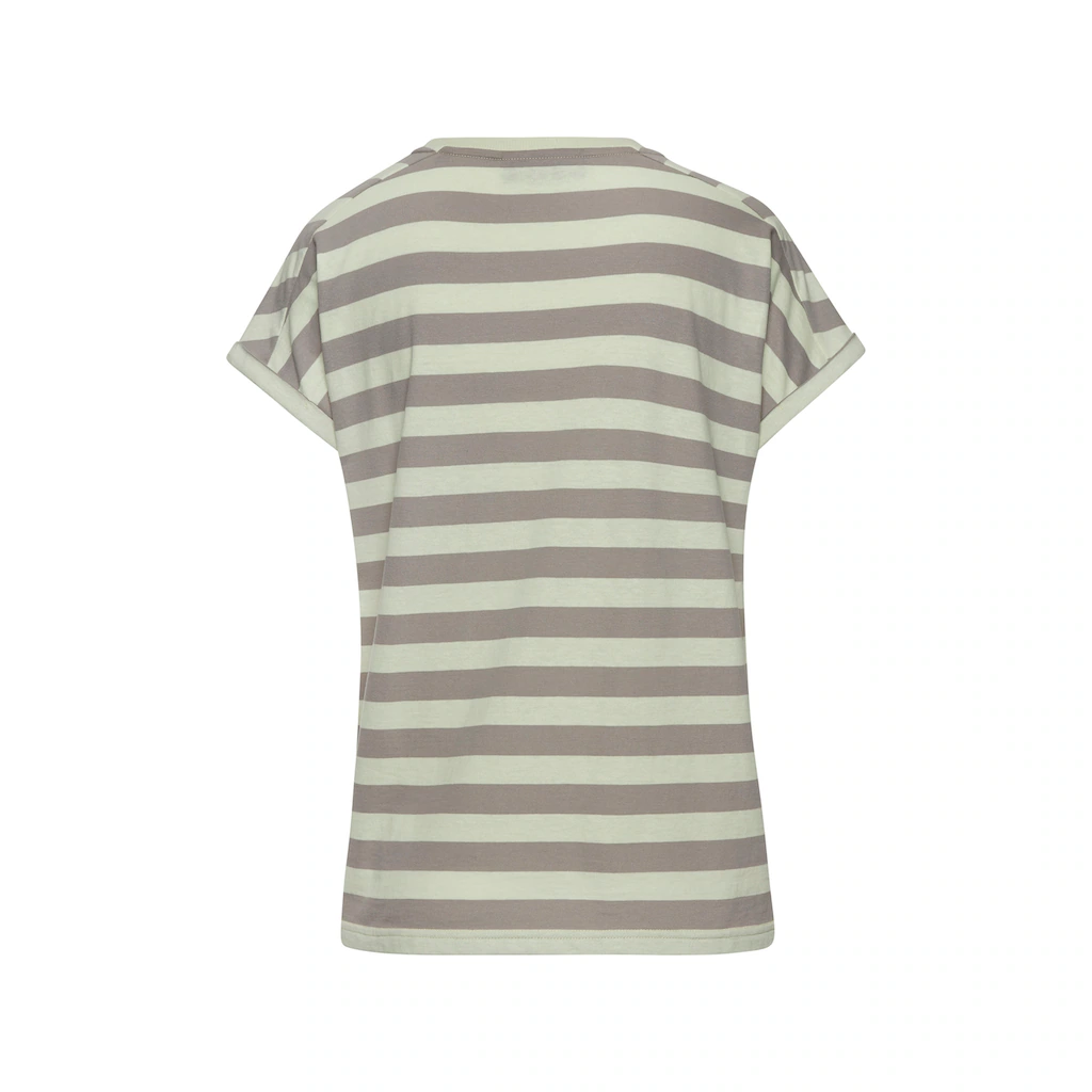 Elbsand T-Shirt »Calisa« mit Streifenmuster sportliches Kurzarmshirt aus Baumwoll-Mix Günstiger Verkauf