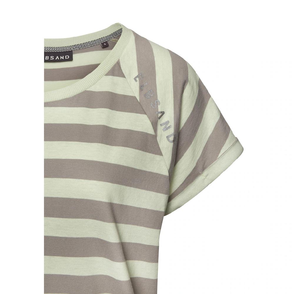 Elbsand T-Shirt »Calisa« mit Streifenmuster sportliches Kurzarmshirt aus Baumwoll-Mix Günstiger Verkauf