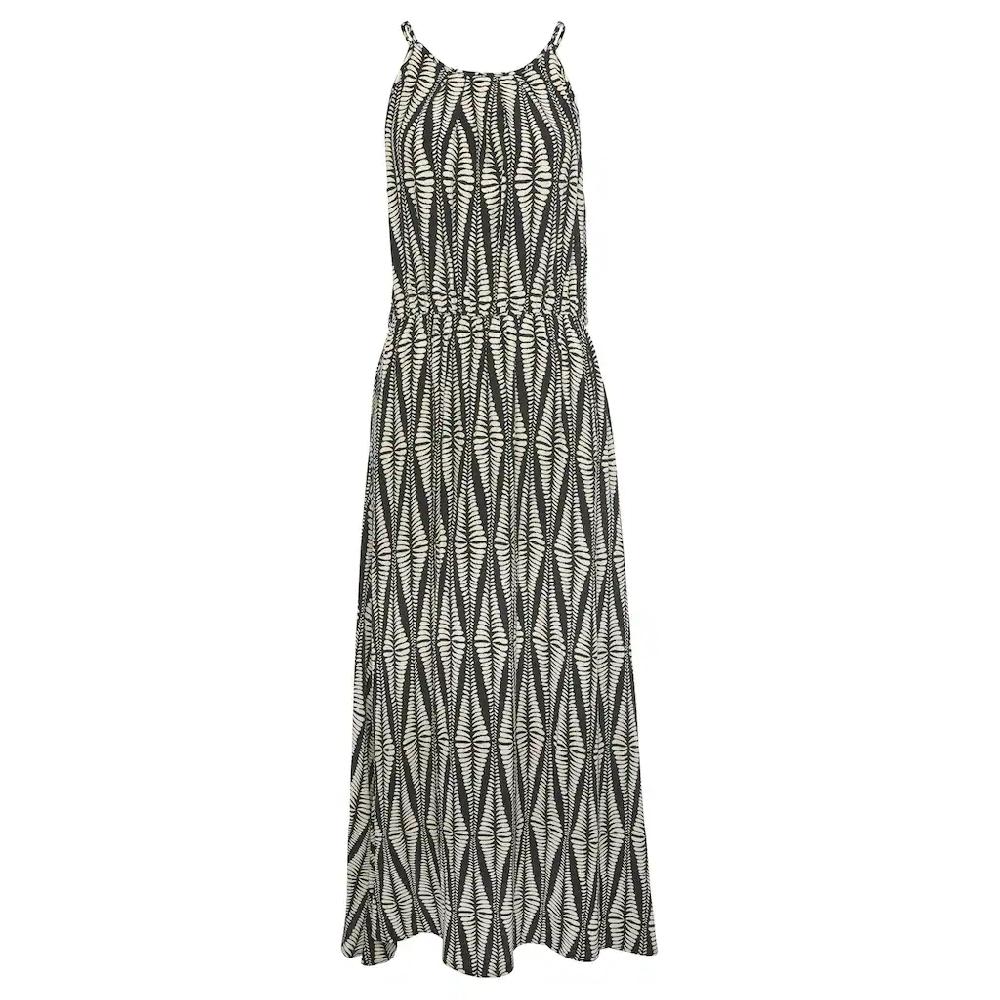 LASCANA Maxikleid aus gewebter Viskose im Alloverprint luftiges Sommerkleid Sonderangebot