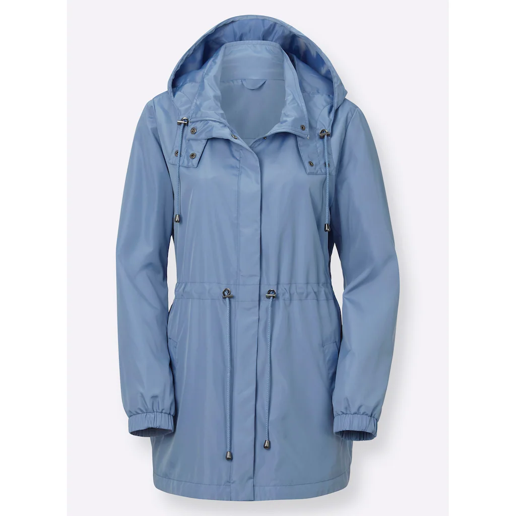 Classic Basics Langjacke mit Kapuze Versandkostenfrei