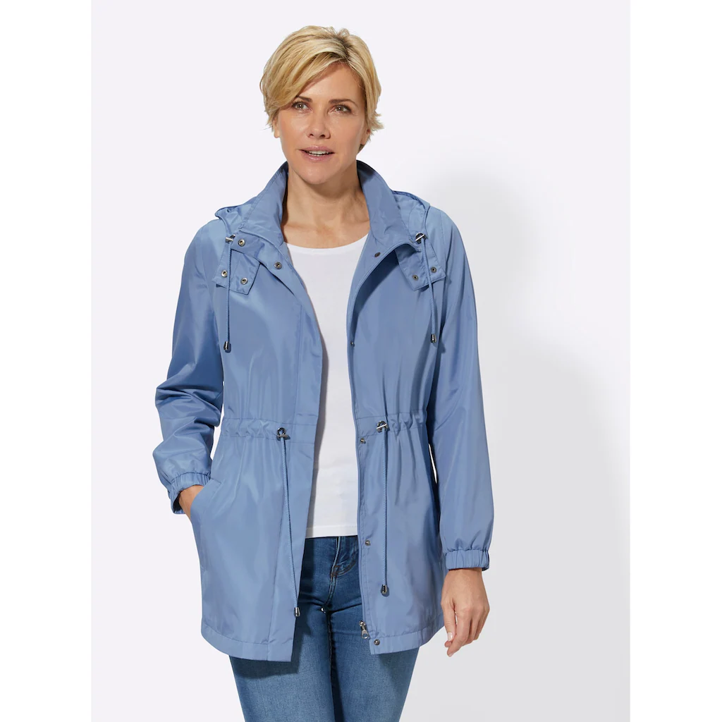 Classic Basics Langjacke mit Kapuze Versandkostenfrei