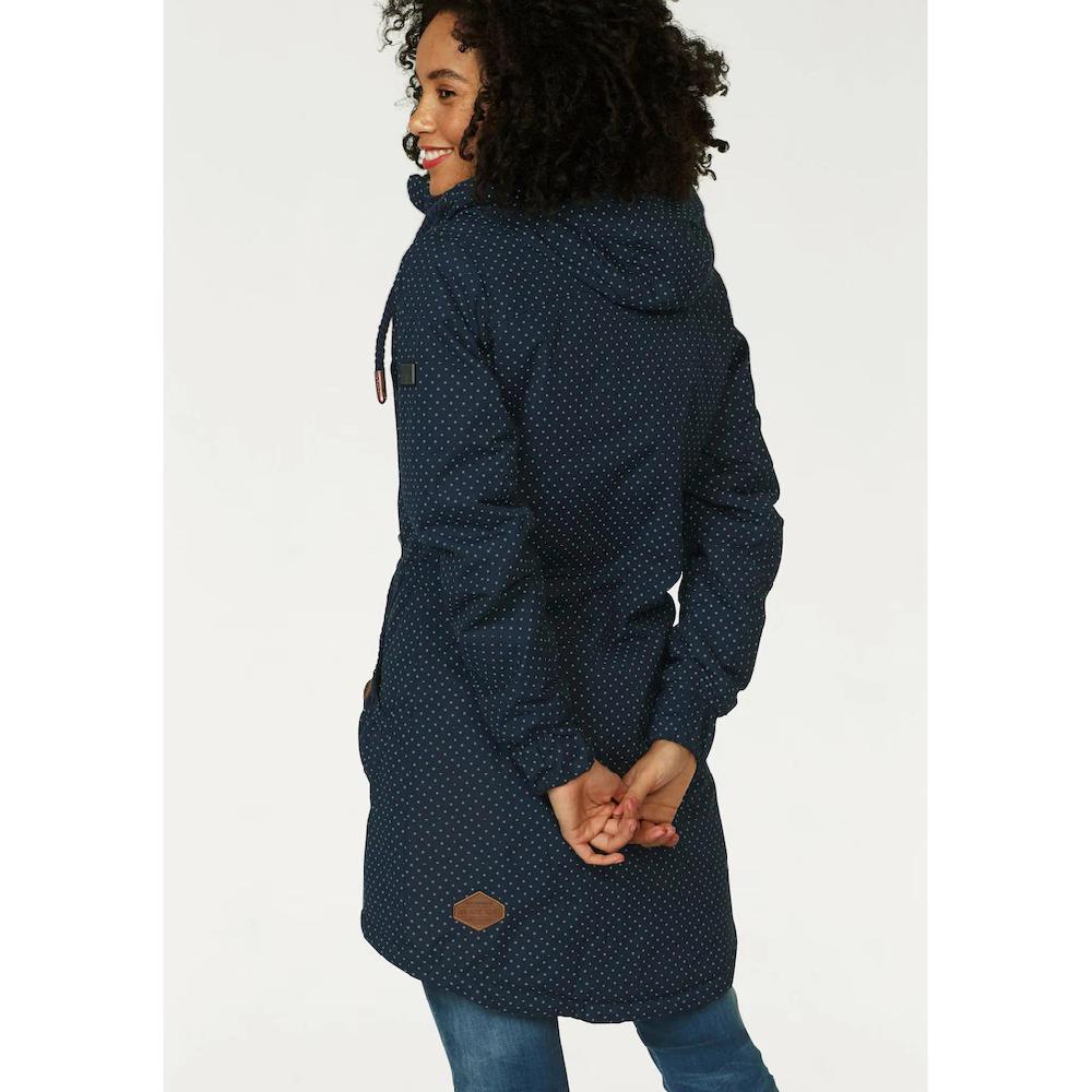 Alife & Kickin Outdoorjacke »CHARLOTTEAKB« mit Kapuze gefütterter Parka Kapuzenjacke durch Bindeband tailliert Großer Ausverkauf