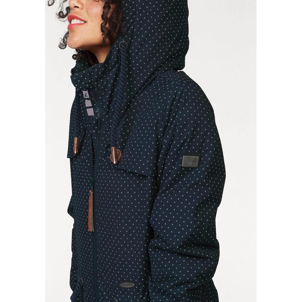 Alife & Kickin Outdoorjacke »CHARLOTTEAKB« mit Kapuze gefütterter Parka Kapuzenjacke durch Bindeband tailliert Großer Ausverkauf