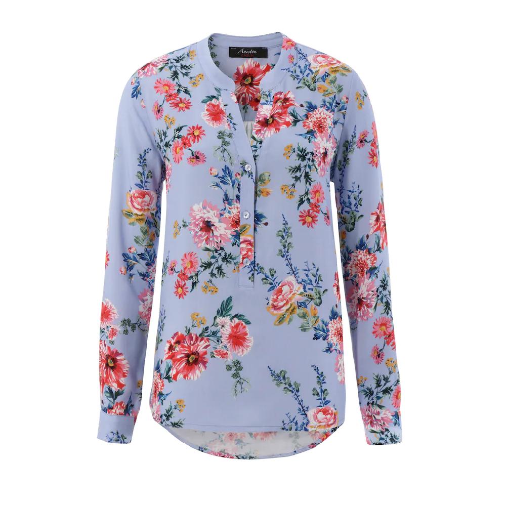 Aniston CASUAL Schlupfbluse mit farbenfrohem Blumendruck Vatertagsangebot