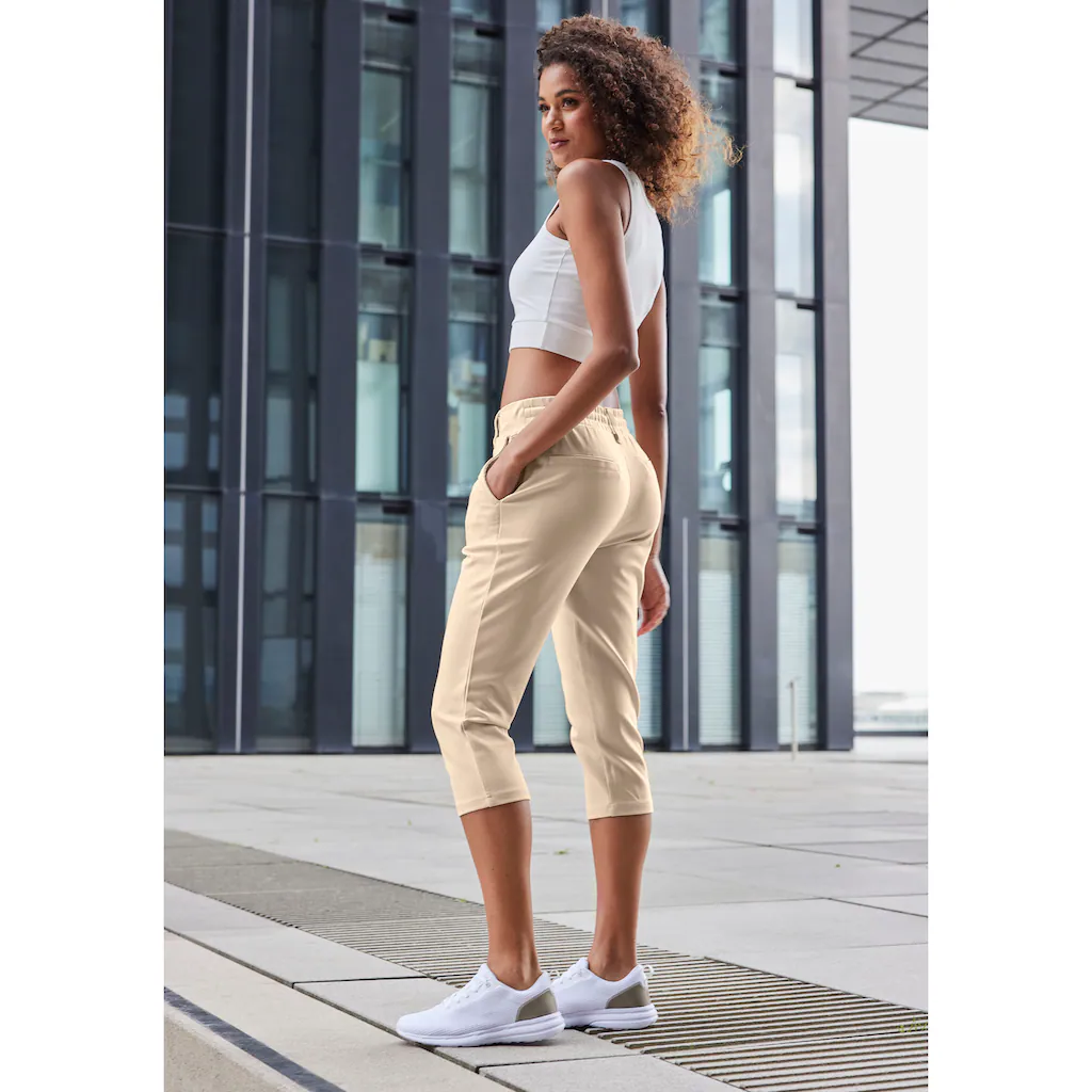 LASCANA Caprileggings mit seitlichen Taschen Loungewear Jubiläumsangebot
