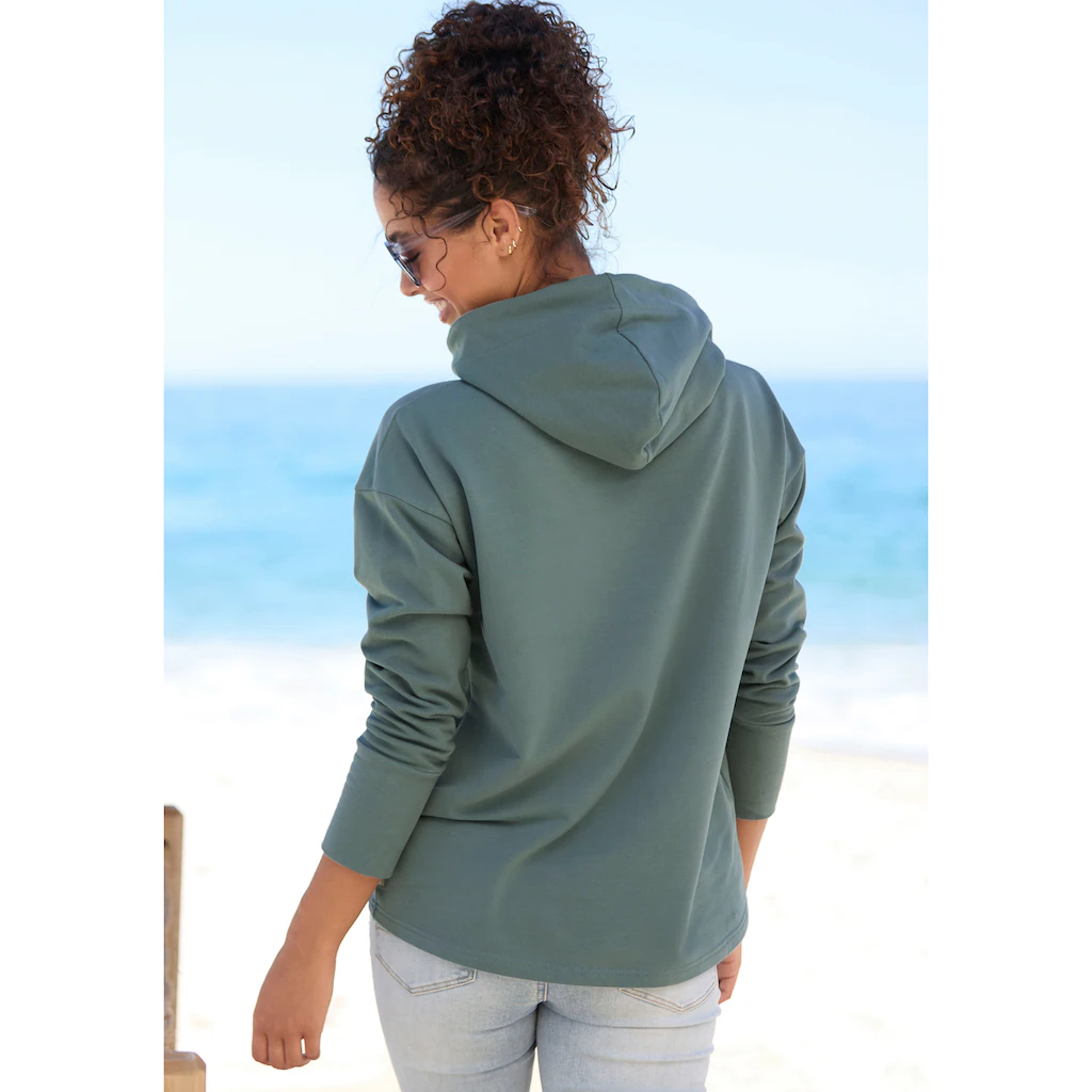 Elbsand Kapuzensweatshirt »Darisa« mit Logodruck vorne Hoodie sportlich-casual Online Outlet