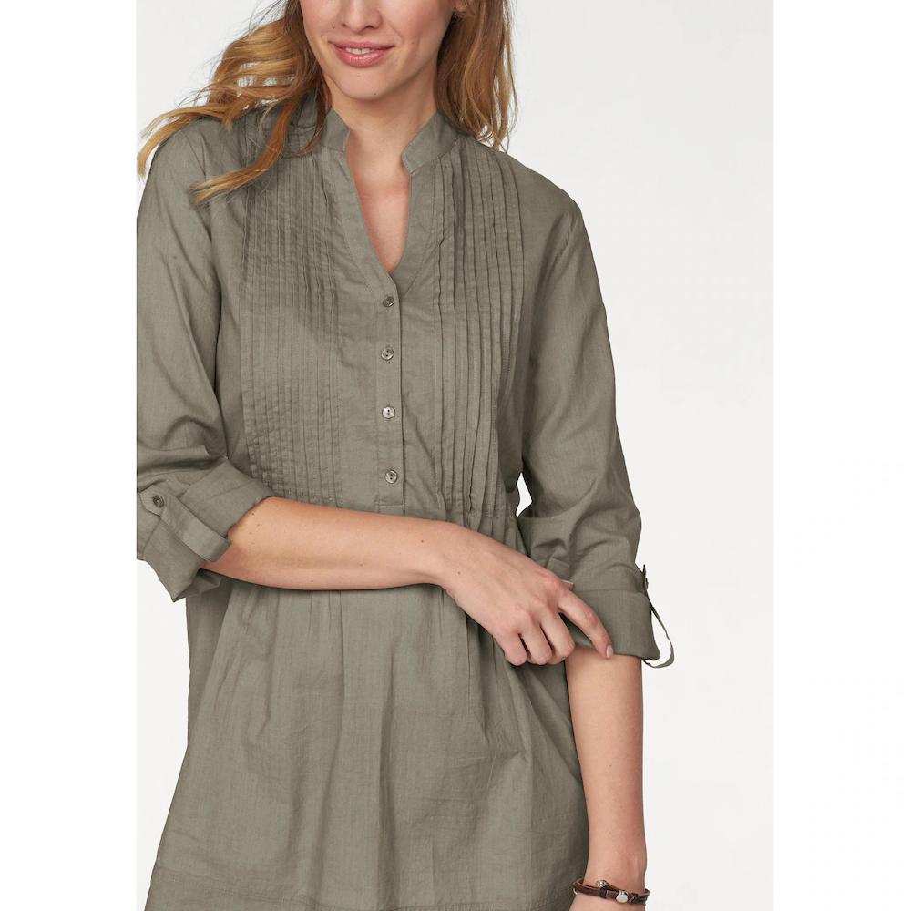 Aniston CASUAL Longbluse mit dekorativer Biesenverarbeitung Exklusive Angebote