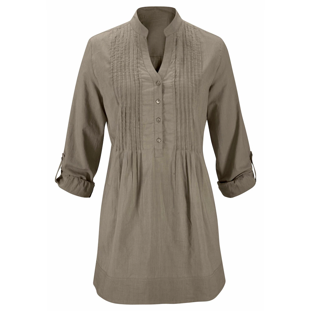 Aniston CASUAL Longbluse mit dekorativer Biesenverarbeitung Exklusive Angebote