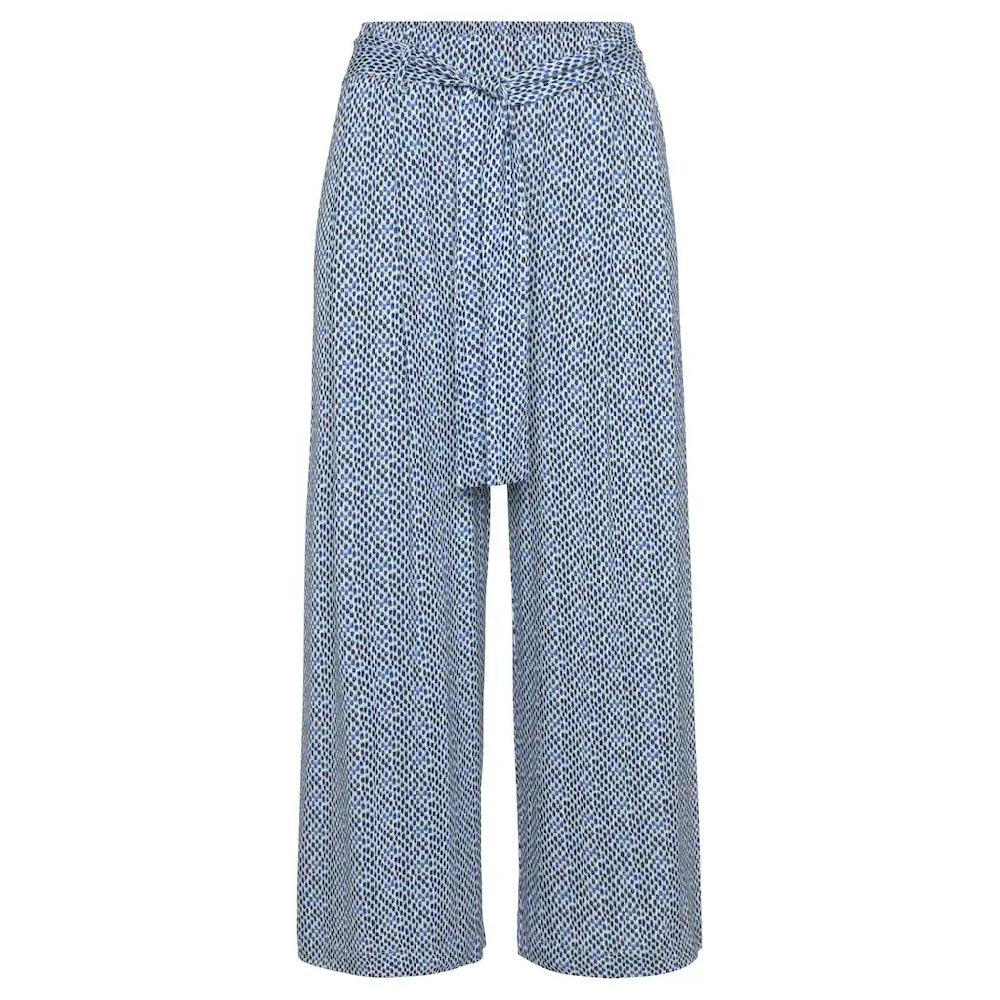 LASCANA Culotte (mit Bindegürtel) und Tupfenprint leicht und elastisch Jerseyhose Sommerhose Blitzangebot