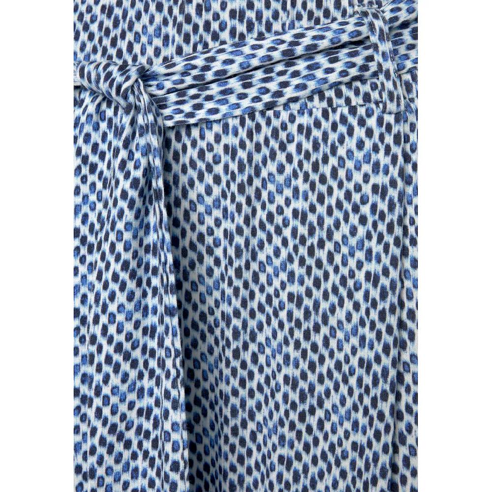 LASCANA Culotte (mit Bindegürtel) und Tupfenprint leicht und elastisch Jerseyhose Sommerhose Blitzangebot
