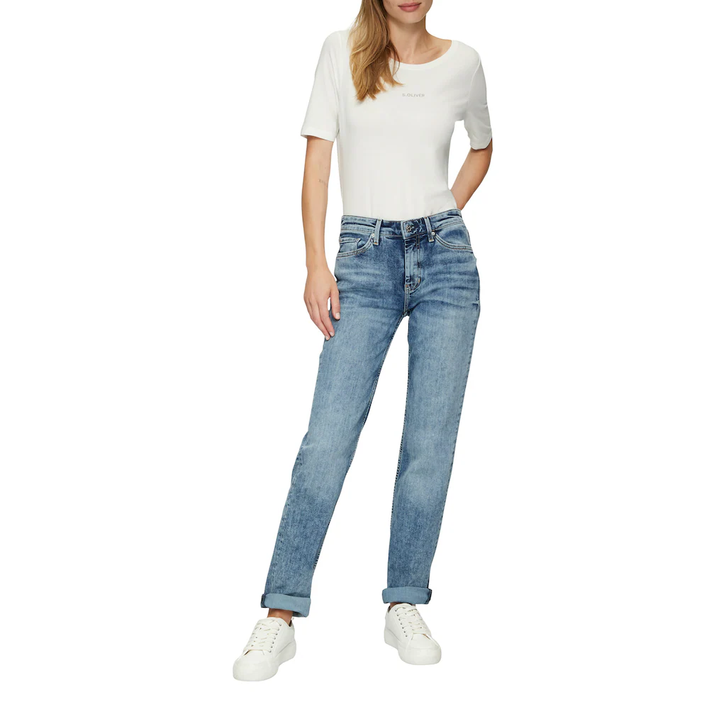 s.Oliver Straight-Jeans im Five-Pocket Style Bis zu 65% Rabatt