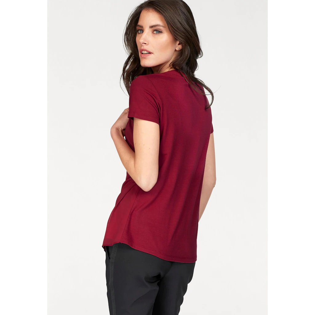 Aniston SELECTED Shirtbluse mit gedoppeltem Vorderteil Nur für heute