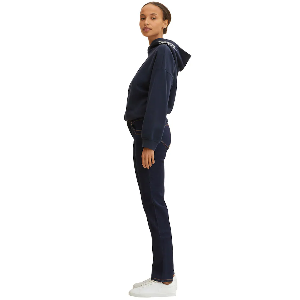 TOM TAILOR Gerade Jeans »Alexa Straight« mit Kontrastnähten 50% Rabatt mit kostenlosem Versand