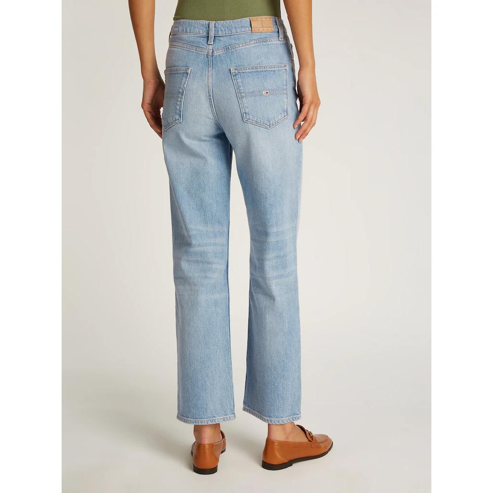 Tommy Jeans Straight-Jeans »Layla High Rise Slim Straight« in Knöchellänge Fabrikladen