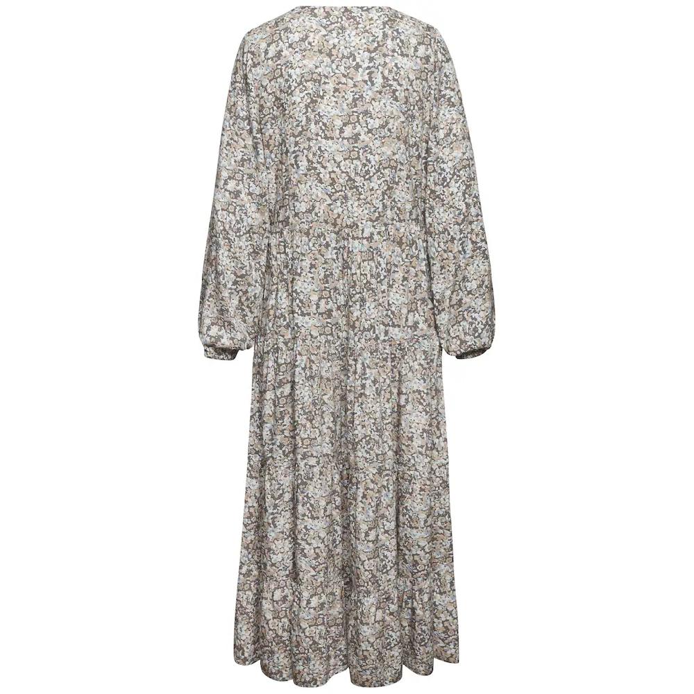 Vivance Maxikleid mit Alloverprint und Volants langärmlig Druckkleid casual-chic Outlet