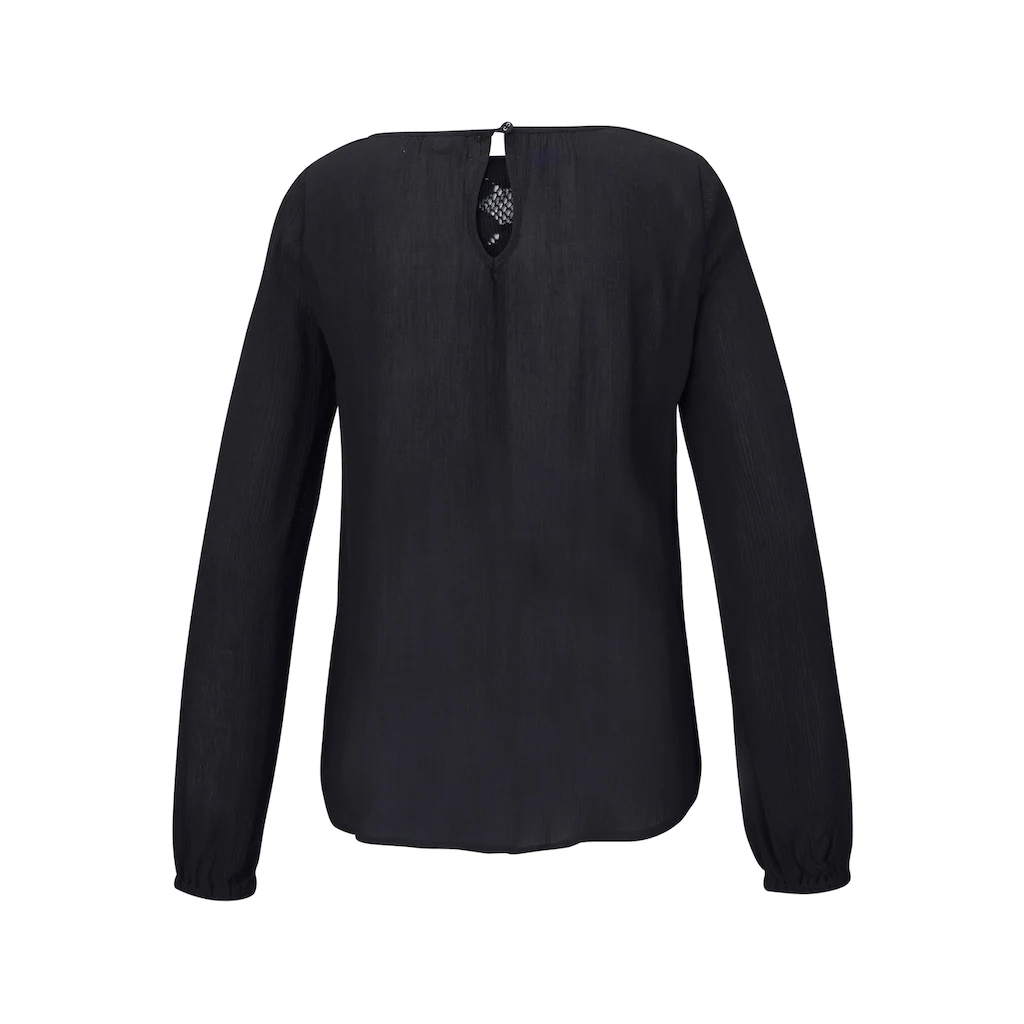 Buffalo Spitzenbluse aus gewebter Viskose sommerlich Boho-Style Limitierter Zeitrabatt