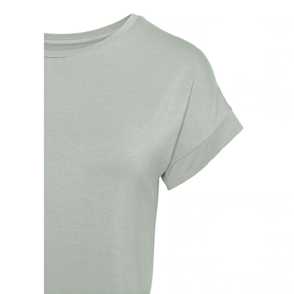 Vivance Kurzarmshirt »mit Gummizug im Bund« aus weichem Viskose-Stretch Fabrik Onlineshop