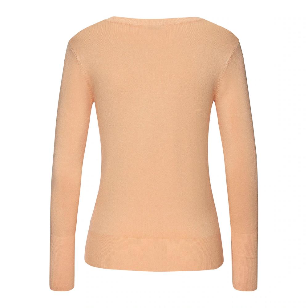 Vivance V-Ausschnitt-Pullover in taillierter Form weicher Strickpullover Basic klassisch Flash Sale