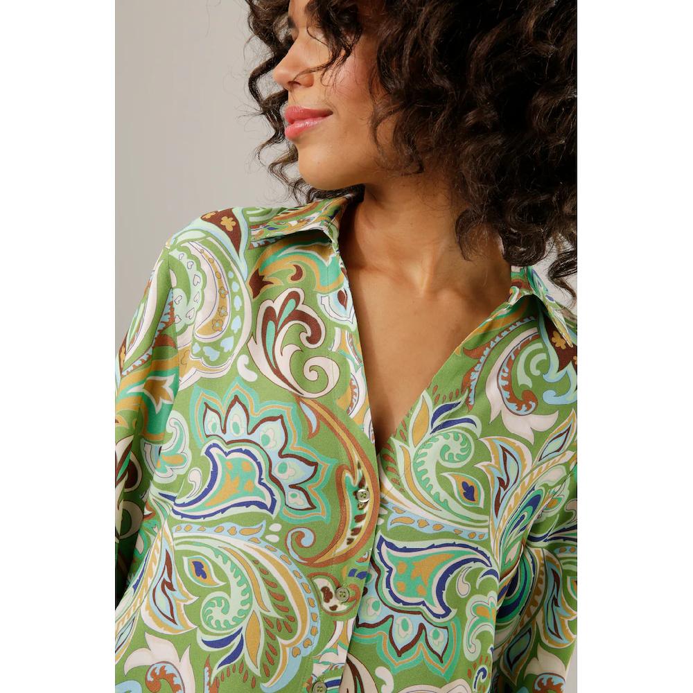 Aniston CASUAL Hemdbluse graphische Paisley-Muster - jedes Teil ein Unikat Jubiläumsangebot