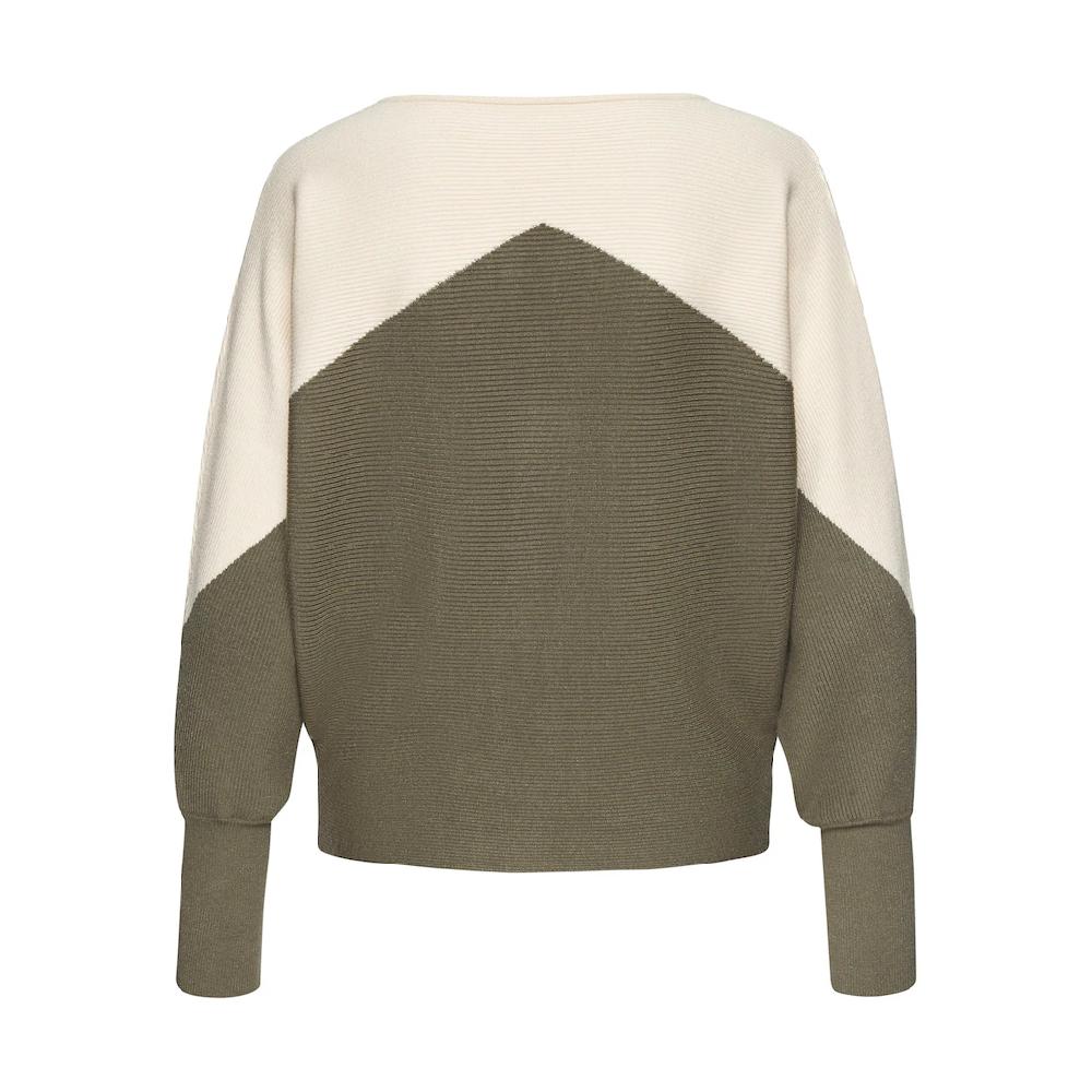 LASCANA Strickpullover mit Colorblock-Optik und leichten Fledermausärmeln Neueste Mode