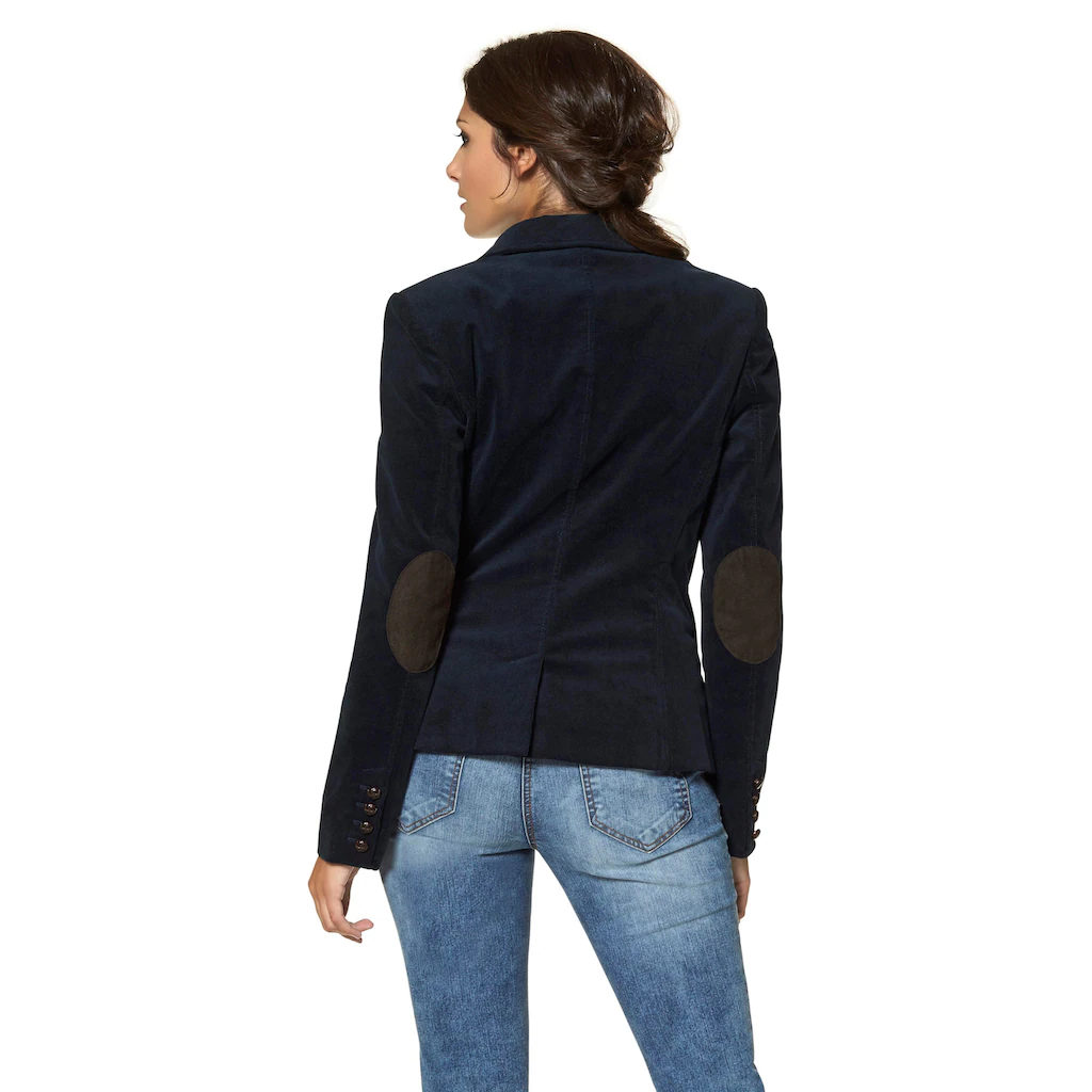 Aniston CASUAL Jackenblazer mit Stoff-Einfassungen und Ärmelpatches Riesige Ersparnisse
