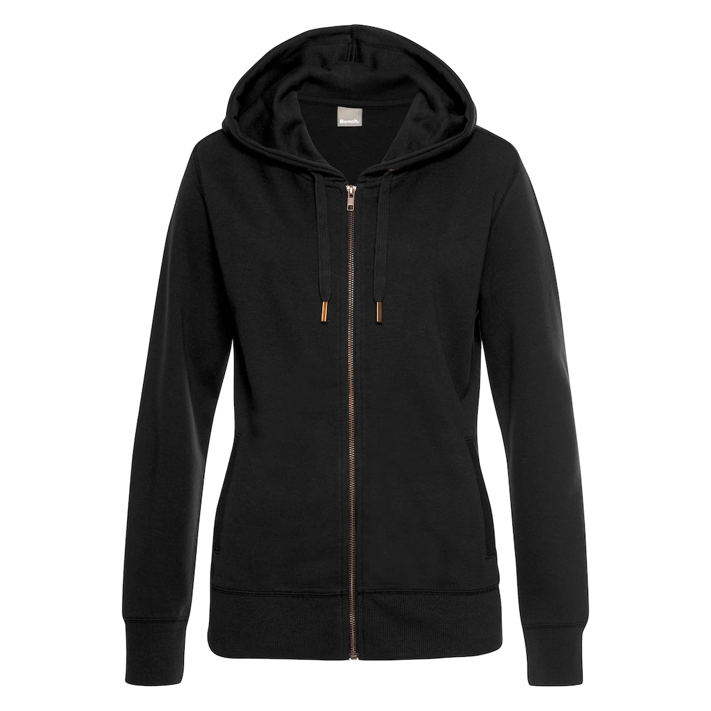 Bench. Loungewear Sweatjacke mit Taschen und Zipper Loungeanzug Sonderangebot der Fabrik
