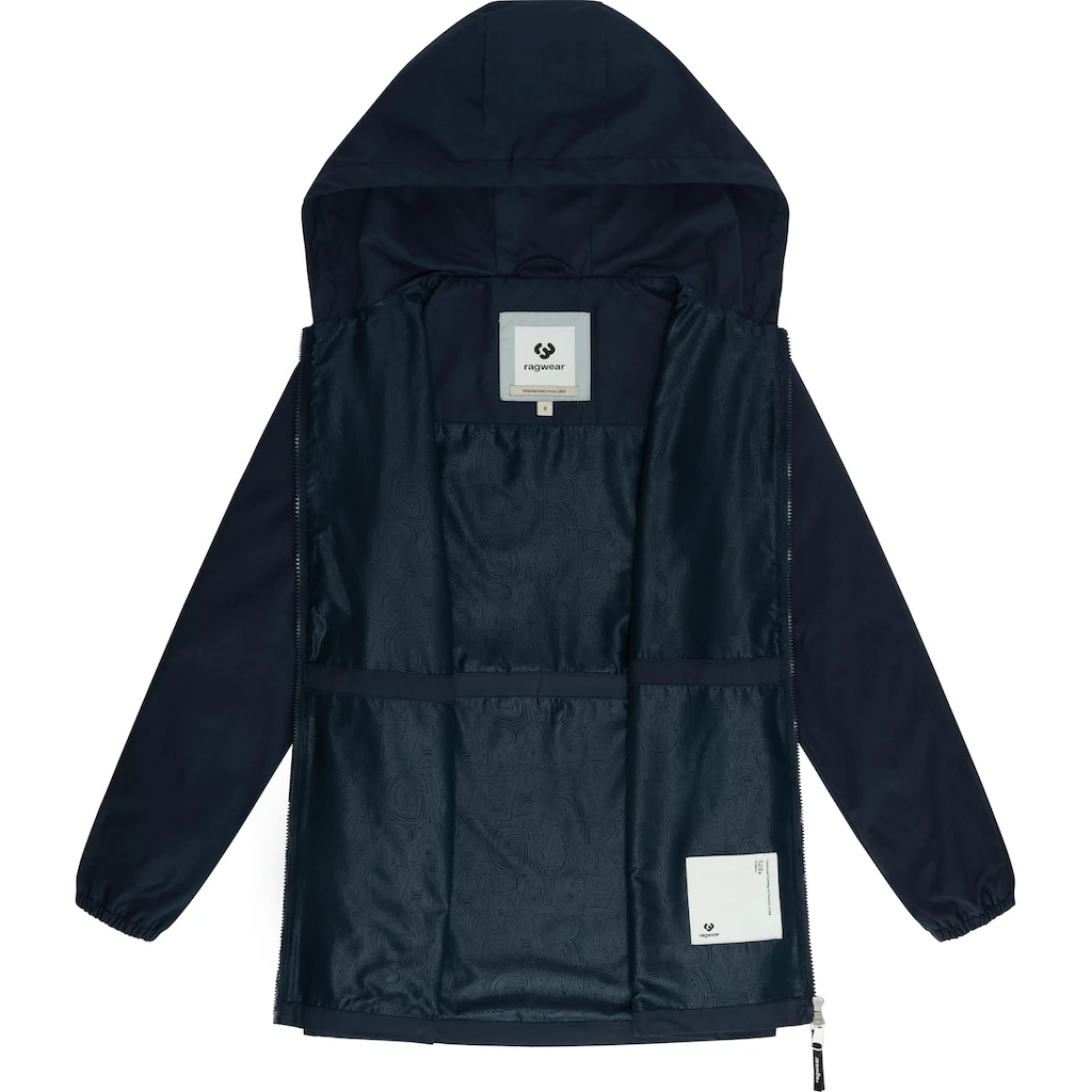 Ragwear Outdoorjacke »Monadissimo B« mit Kapuze Leichte Kapuzenjacke mit Taillenzugband Riesige Rabatte