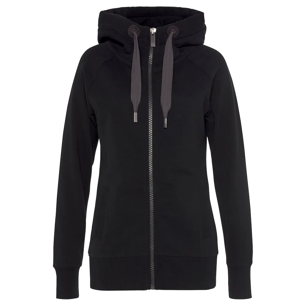 Elbsand Kapuzensweatjacke »Kria« mit Logodruck hinten lässige Freizeitjacke mit Taschen 50% Rabatt für begrenzte Zeit