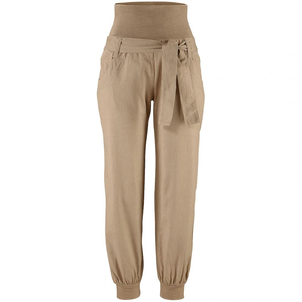 Buffalo Strandhose aus Leinen-Mix Leinenhose Sommerhose Strandmode Auslauf