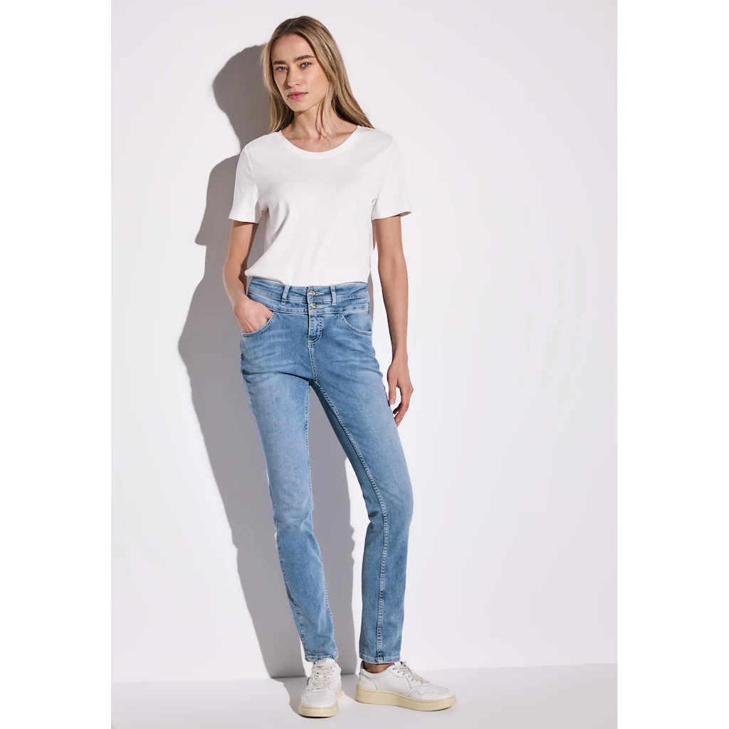 STREET ONE Comfort-fit-Jeans High Waist Hotsell