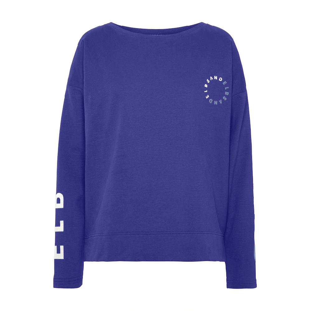 Elbsand Sweatshirt »Anvor« mit Logoprints auf den Ärmeln sportlich-casual Jubiläumsangebot
