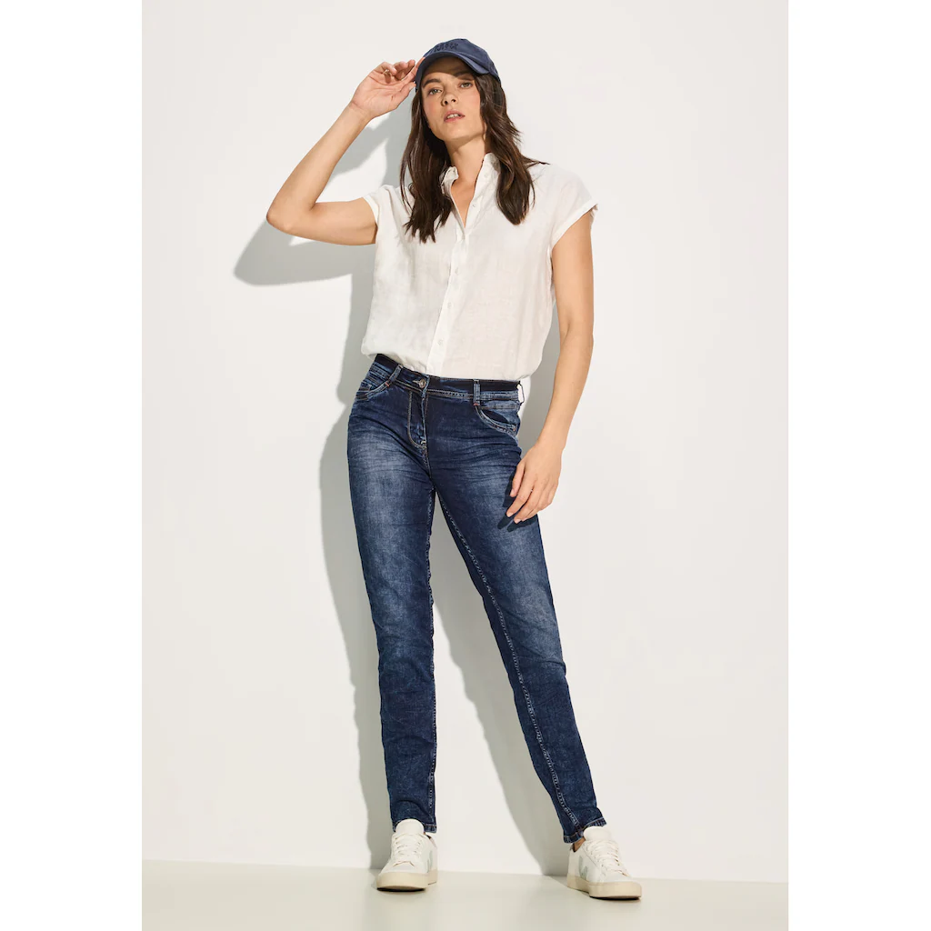 Cecil 5-Pocket-Jeans »Style Scarlett« im Casual Fit Top Angebot
