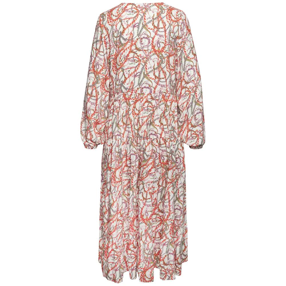 LASCANA Maxikleid mit Alloverprint und Volants langärmlig Druckkleid casual-chic Bis zu 60% Rabatt
