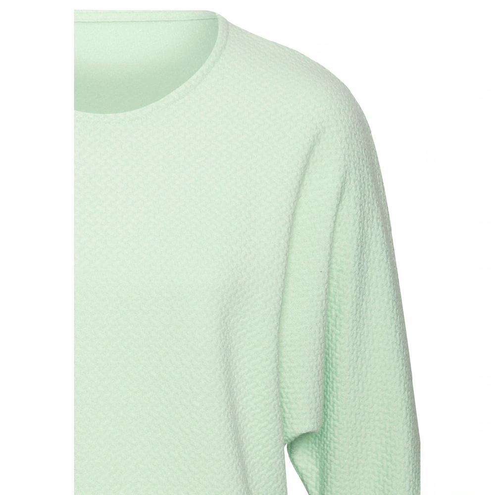 Vivance Langarmshirt »aus bügelfreier Strukturqualität« mit Viskose Im Verkauf