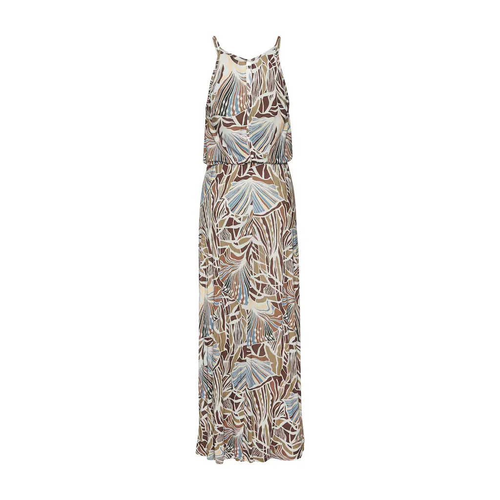 LASCANA Maxikleid leichtes Sommerkleid mit Alloverprint fließendes Strandkleid Verkauf