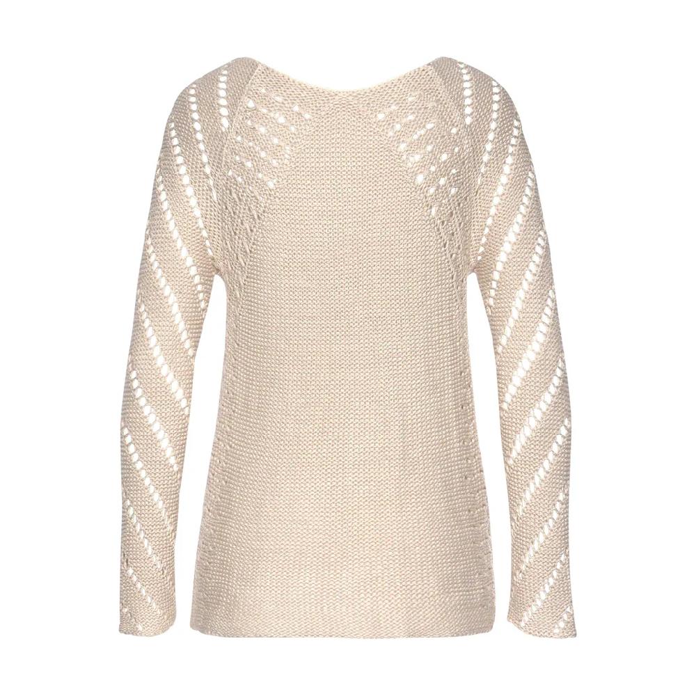 LASCANA Ajourpullover mit tollem Lochstrickmuster Strandpullover leicht transparent Hotsell