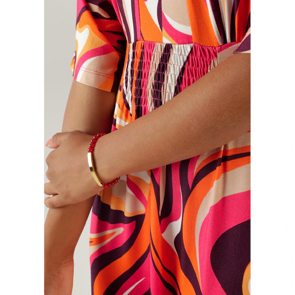Aniston SELECTED Maxikleid mit weiten 3/4-langen Ärmeln - NEUE KOLLEKTION Meist gekauft