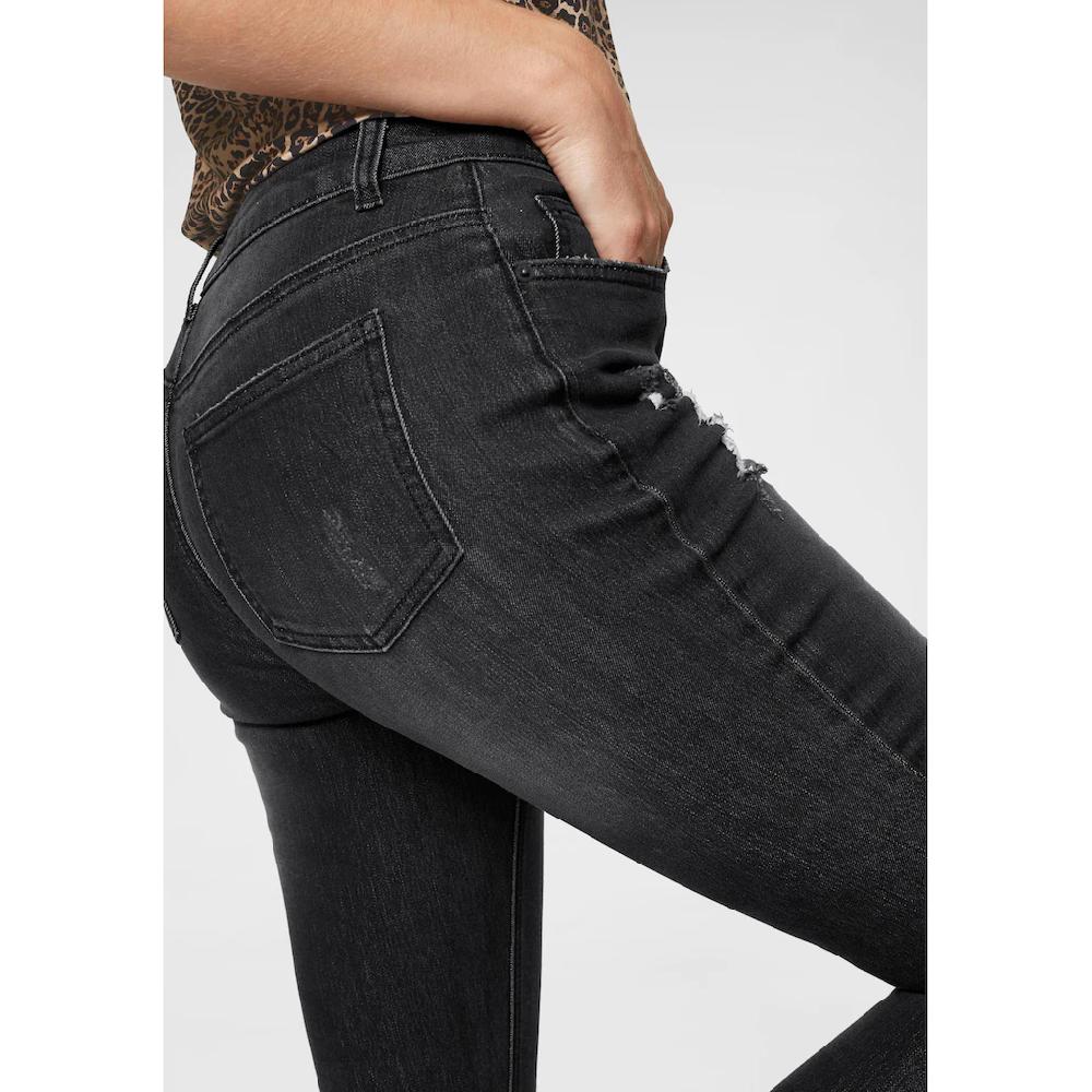 Aniston CASUAL Skinny-fit-Jeans mit Destroyed-Effekt Flash Sale