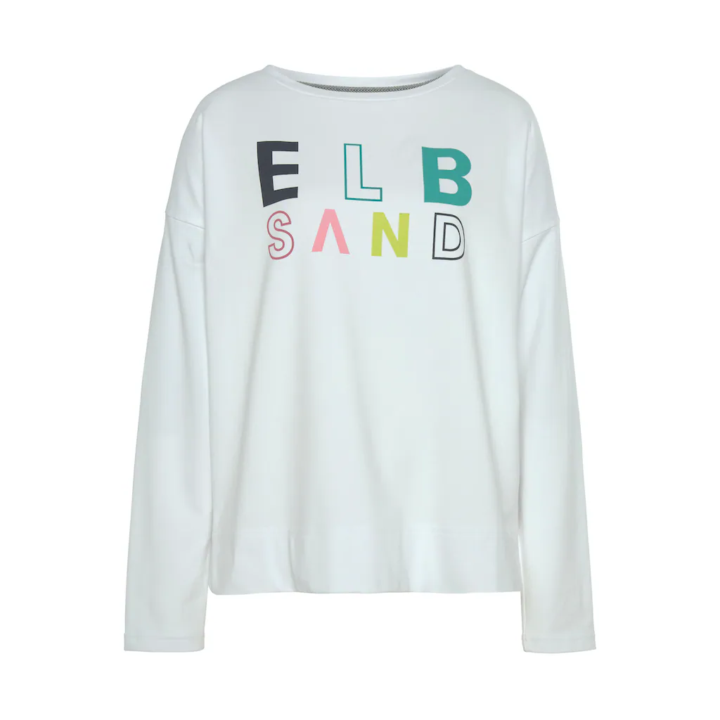 Elbsand Sweatshirt »Aliisa« mit Logodruck vorne Basic-Passform sportlich-casual Neueste Mode