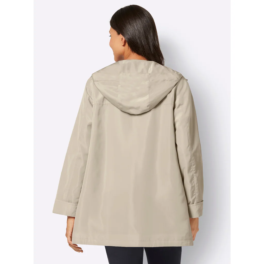 Classic Basics Langjacke mit Kapuze Große Rabatte