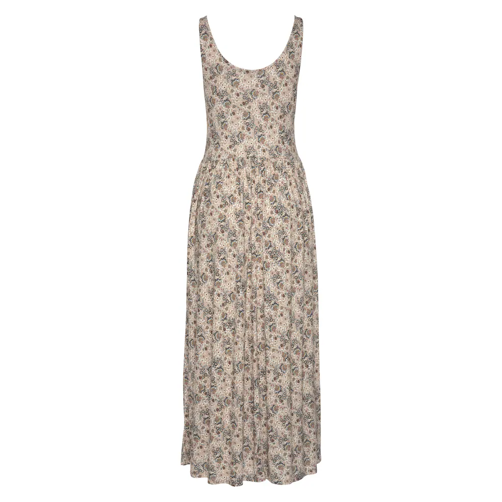 Vivance Midikleid mit Blümchenprint luftiges Sommerkleid Strandkleid Tägliche Deals