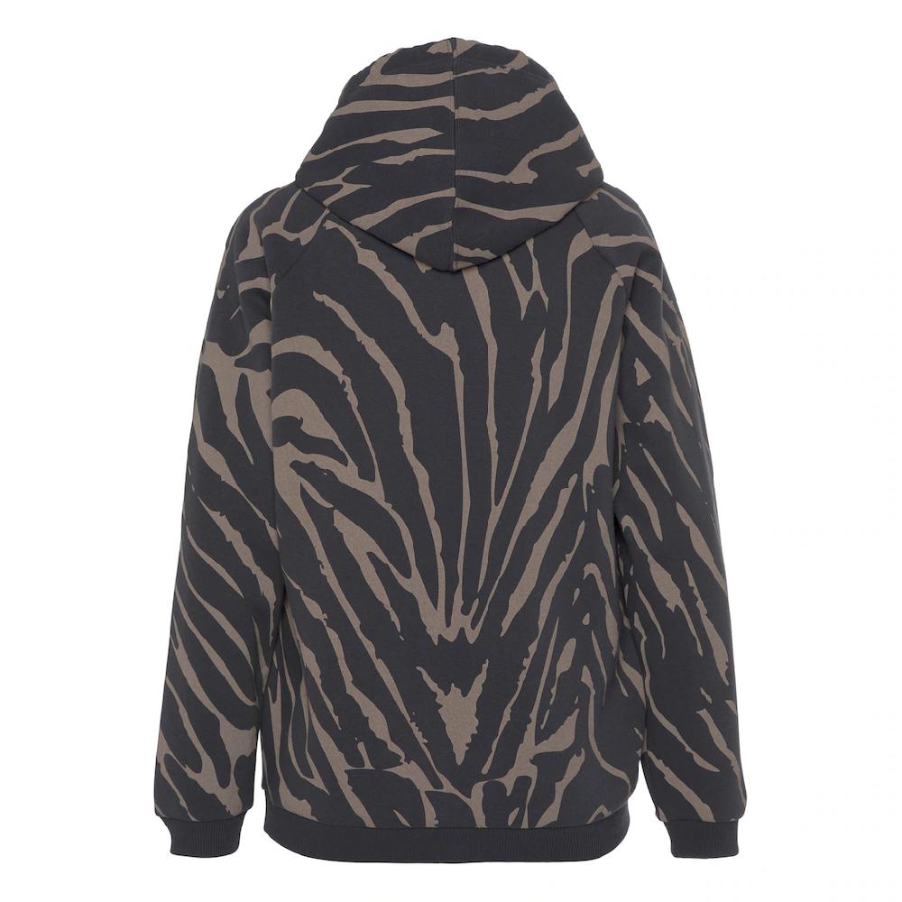 LASCANA Kapuzensweatshirt mit Zebramuster Loungewear Begrenzte Freigabe
