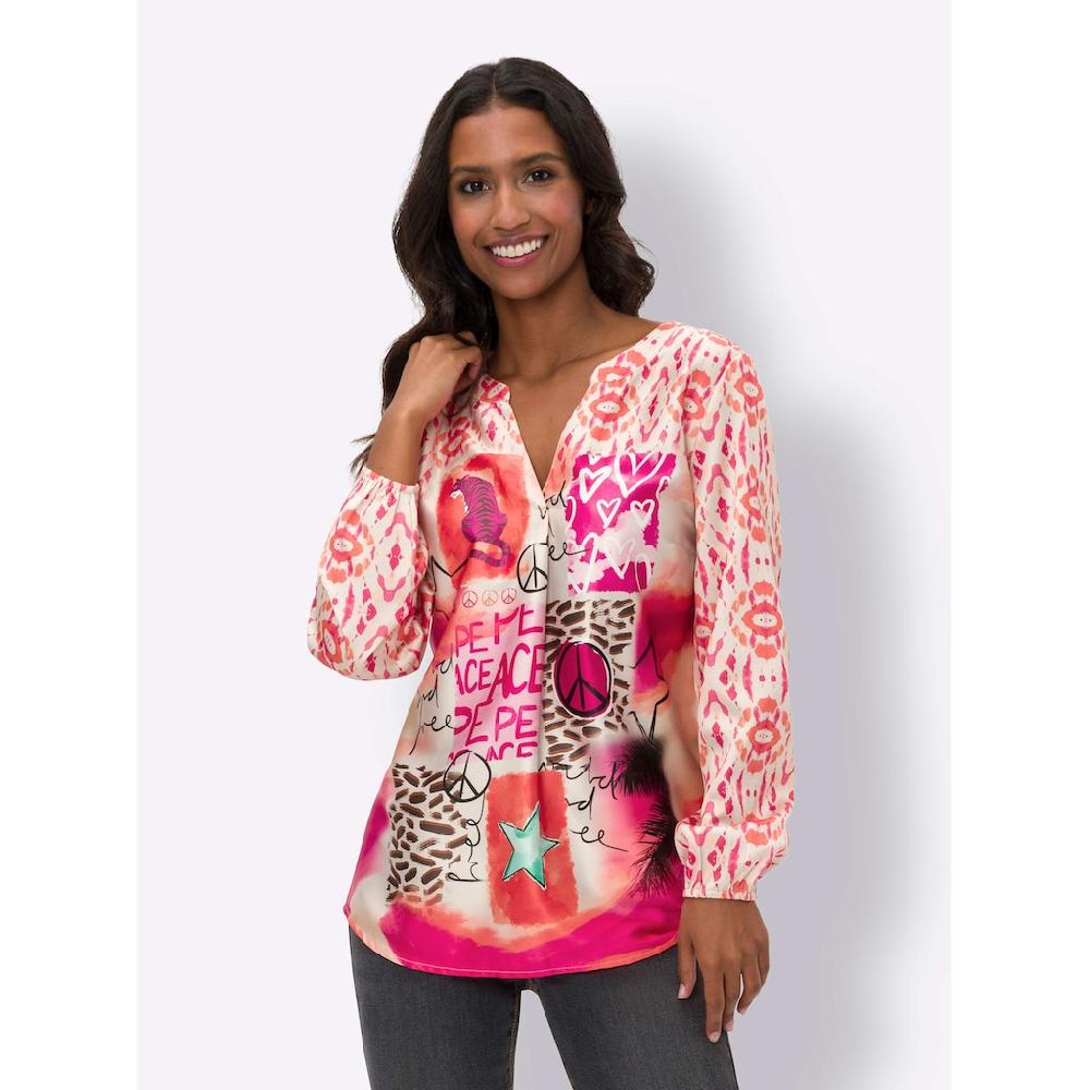 heine Druckbluse Letzter Tag