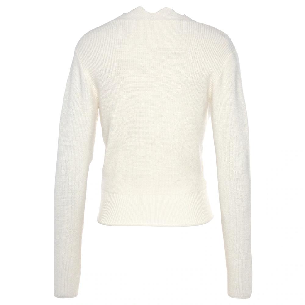 LASCANA Strickpullover mit Wellenkante modischer Damenpullover mit besonderem Ausschnitt Verkauf