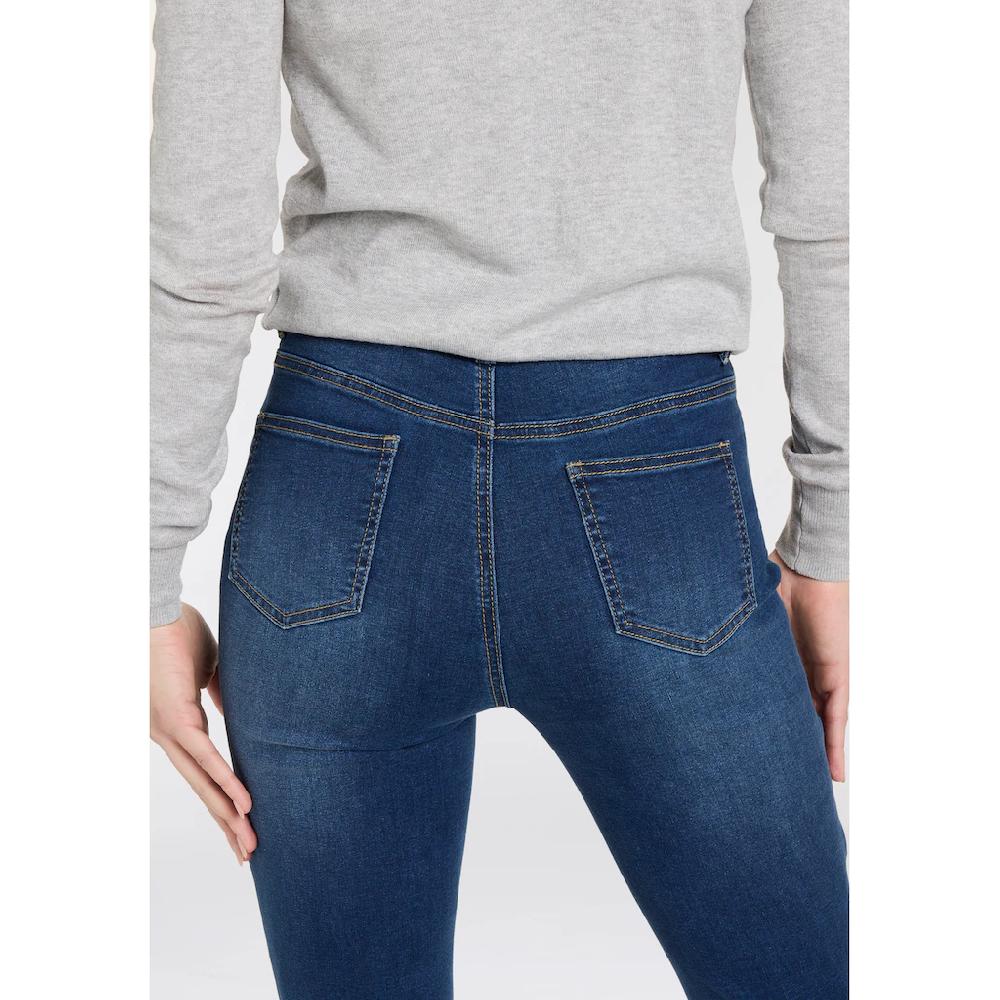 Arizona Gerade Jeans »Ultra-Stretch« normale Passform Comfort Fit Used-Look-Waschung Kostenloser Versand