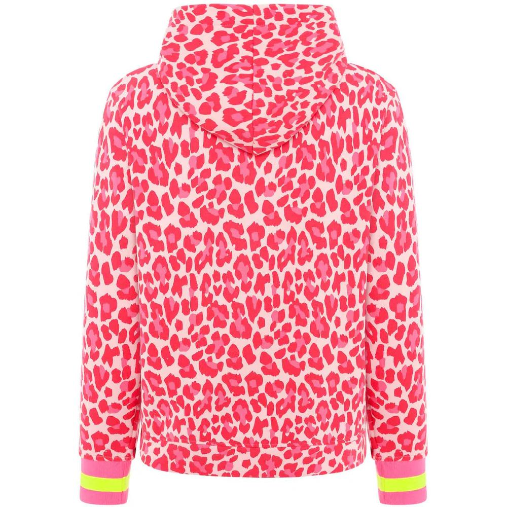 Zwillingsherz Hoodie »"Leo Allover Neon Kante"« mit Animal-Design und kontrastfarbigen Ärmelbündchen Limitierter Zeitrabatt