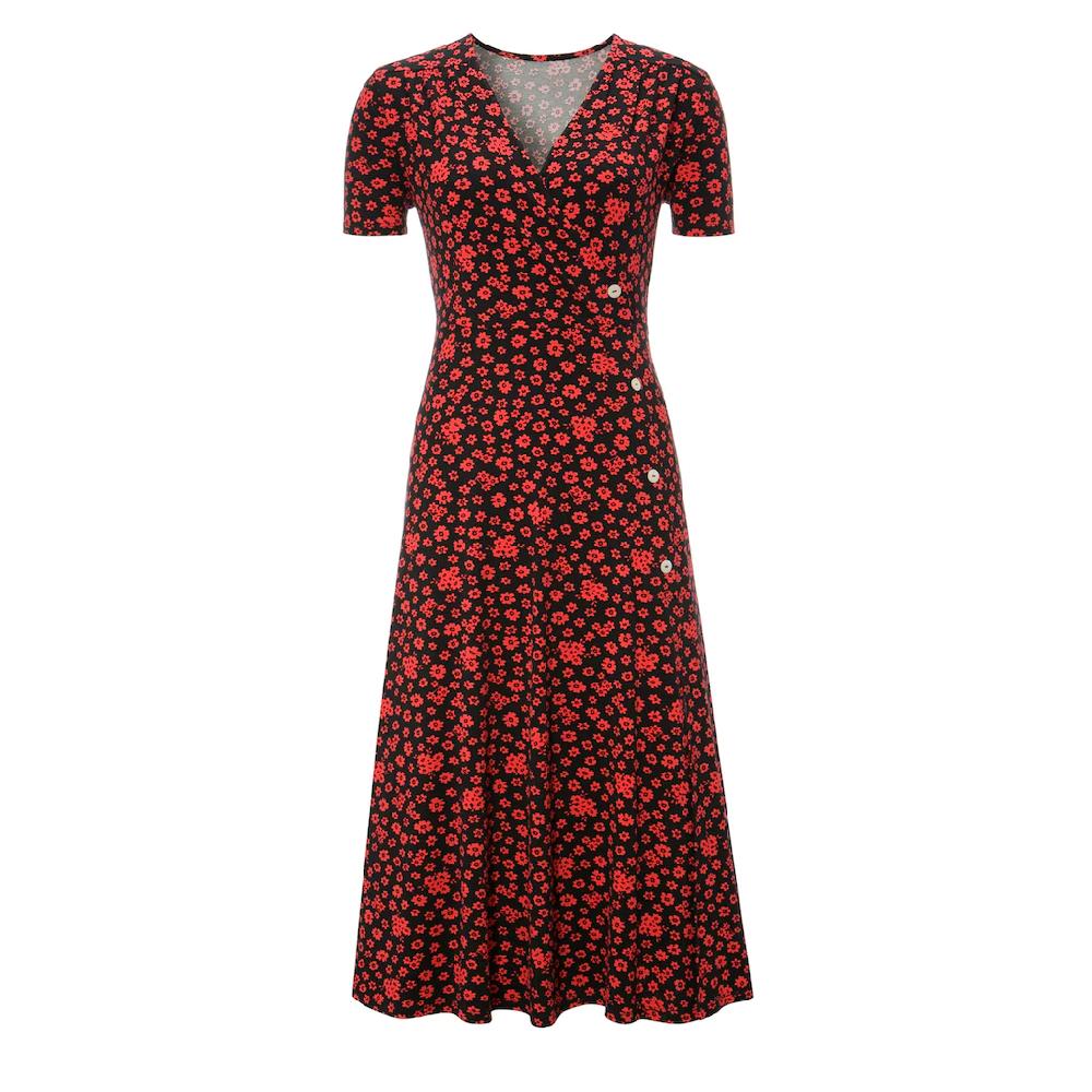 Aniston CASUAL Jerseykleid in Wickeloptik Versandkostenfrei