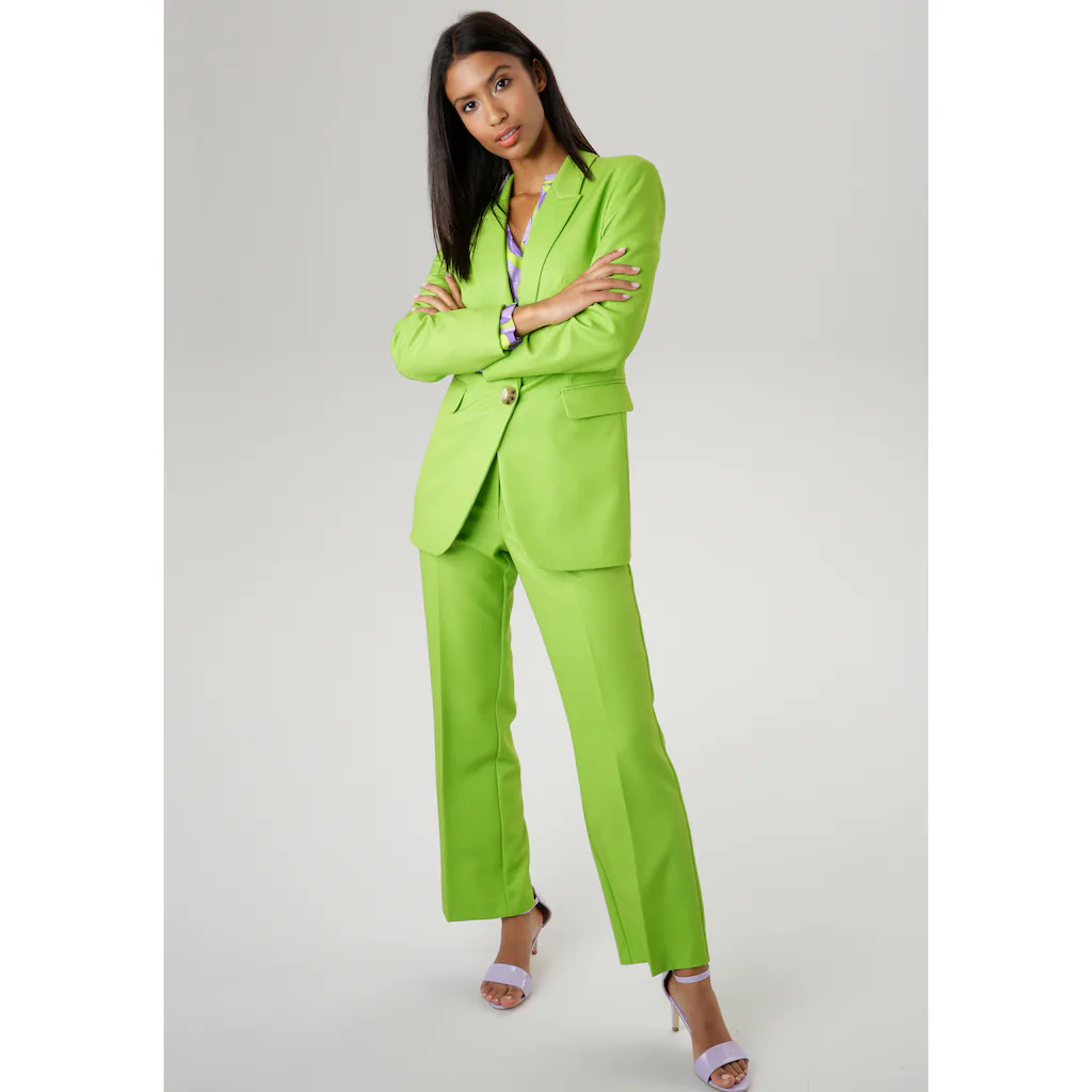 Aniston SELECTED Longblazer in trendy Farbpalette Bestseller
